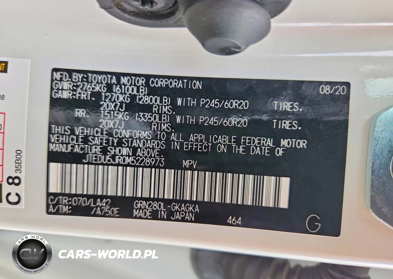 2021 Toyota 4Runner Limited VIN:JTEDU5JR0M5228973 - 13