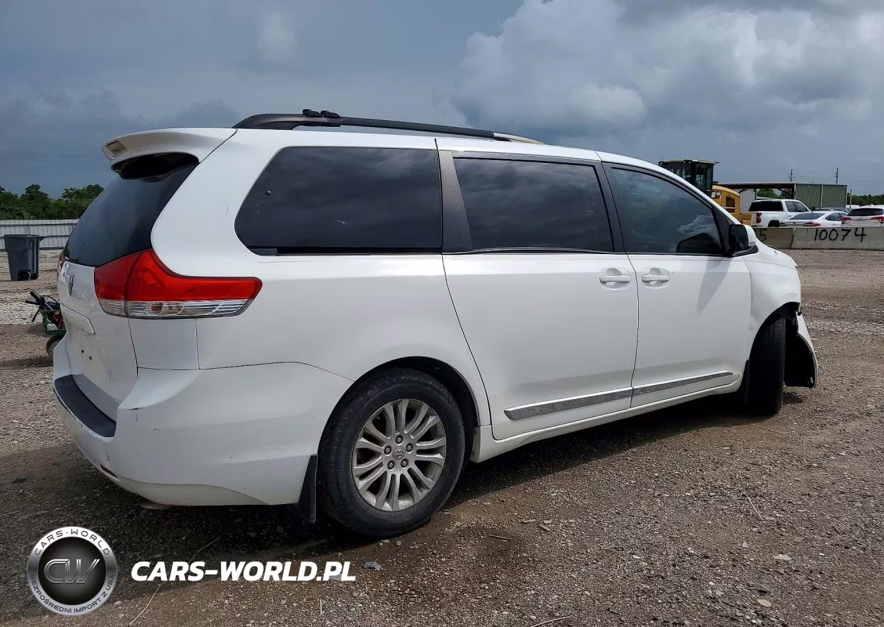 2012 Toyota Sienna Xle V6 8 Passenger VIN:5TDYK3DC4CS231407 - 3