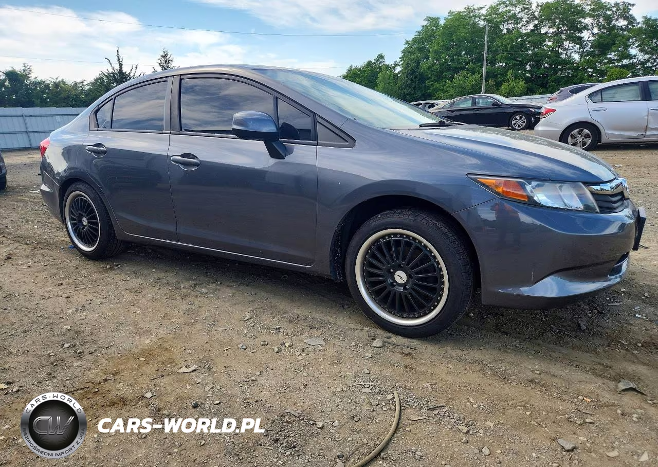 2012 Honda Civic VIN:19XFB2F53CE043326 - 4