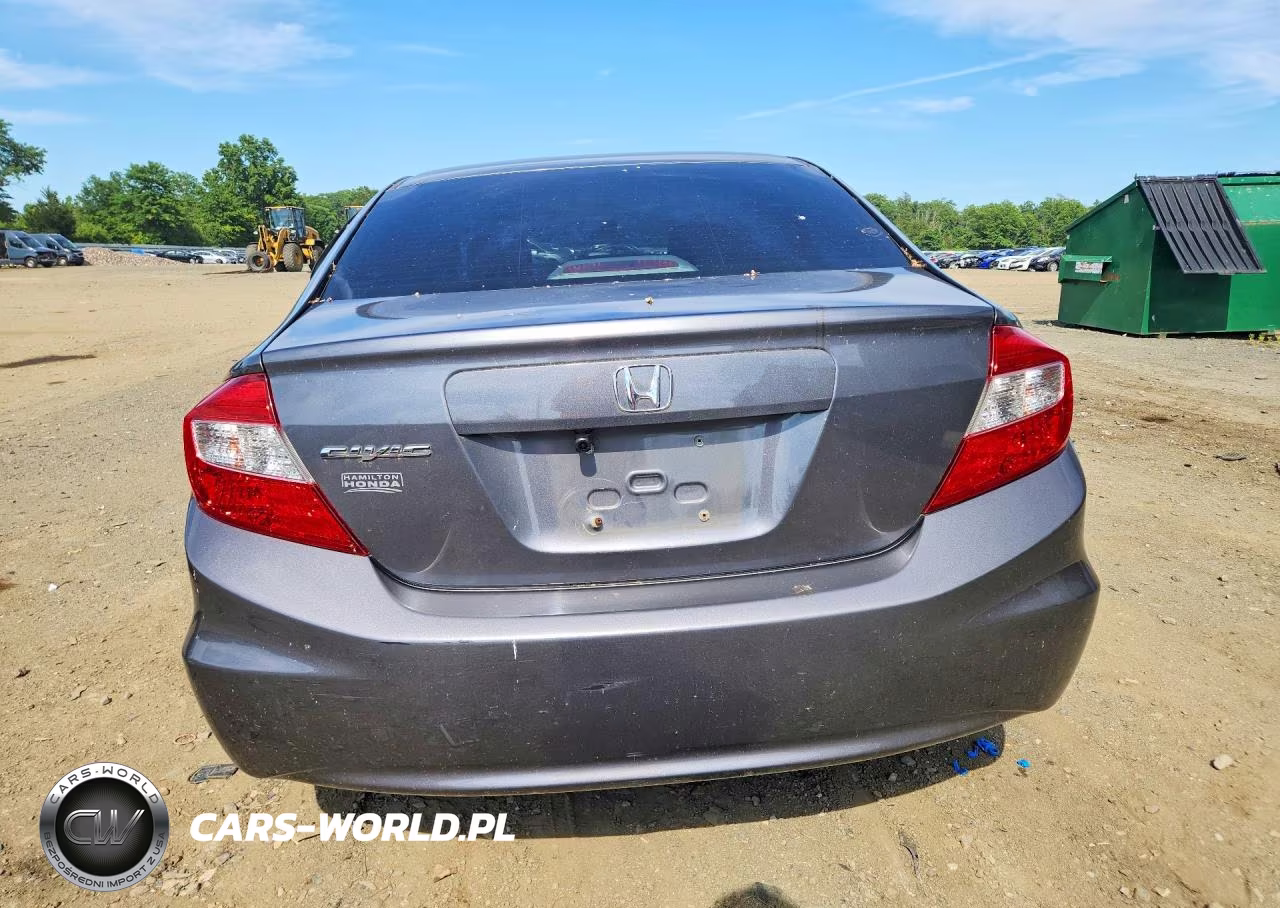 2012 Honda Civic VIN:19XFB2F53CE043326 - 6