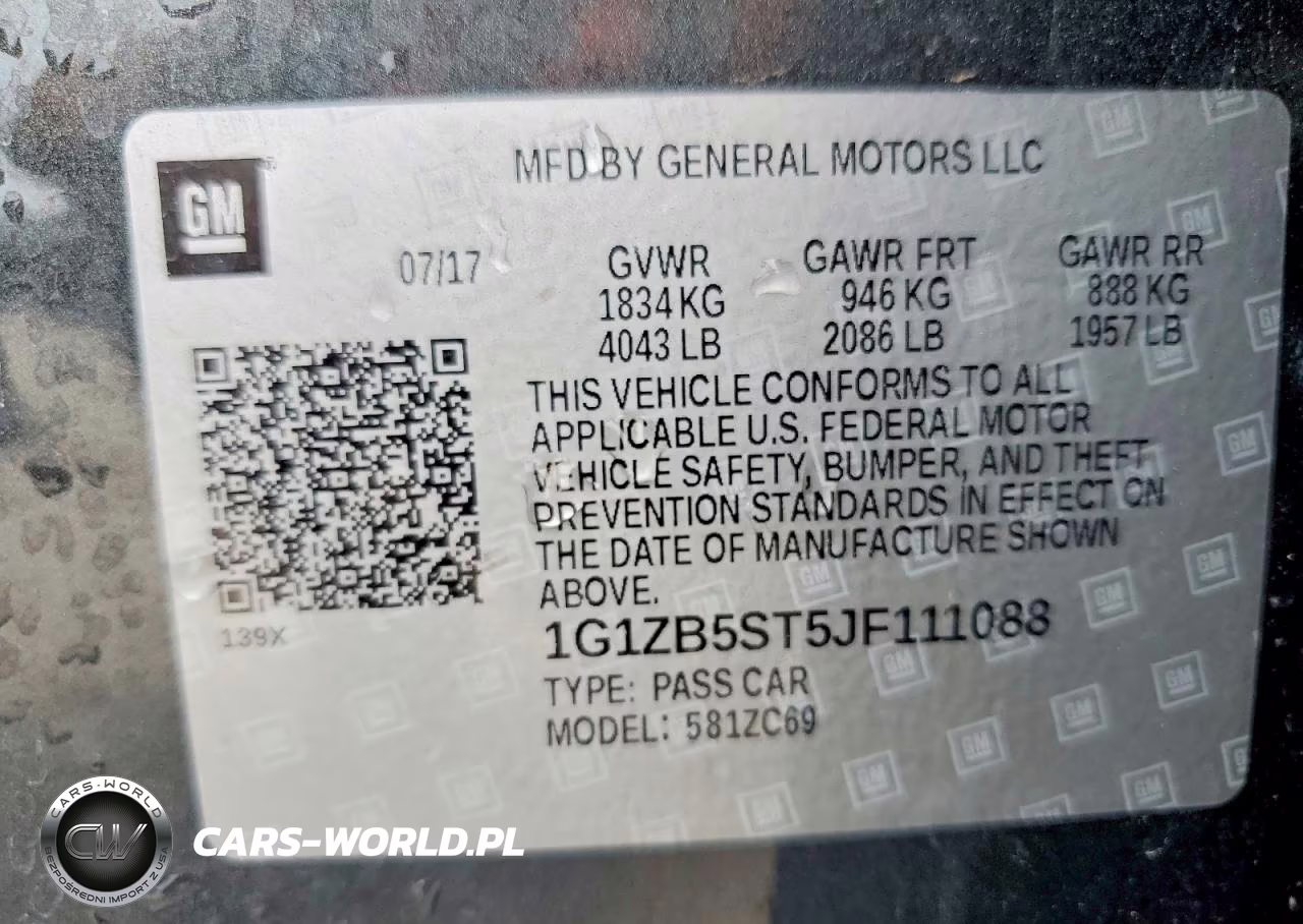 2018 Chevrolet Malibu Ls VIN:1G1ZB5ST5JF111088 - 13