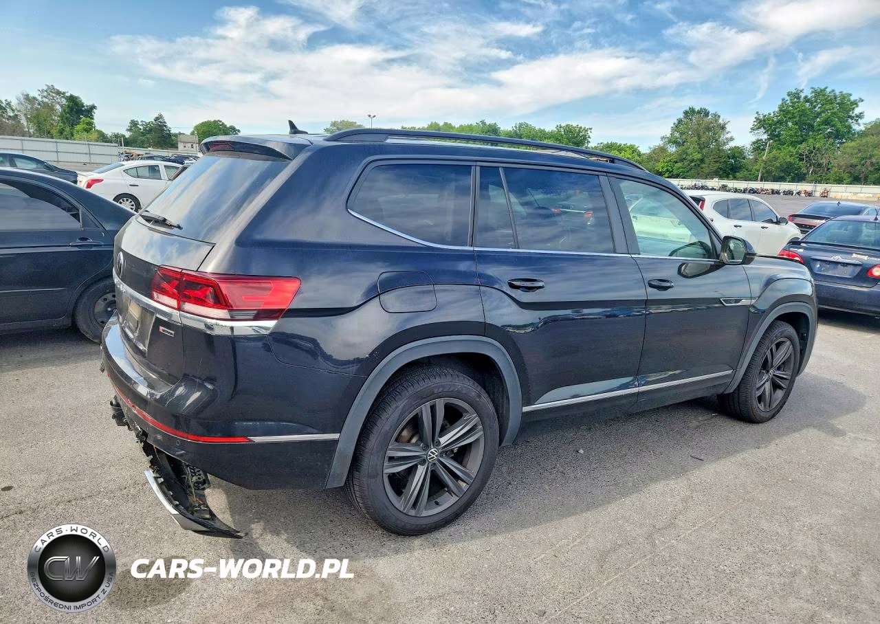 2021 Volkswagen Atlas Se VIN:1V2RR2CA9MC544657 - 3