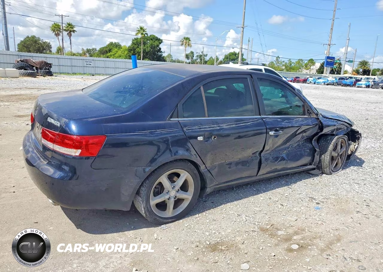2006 Hyundai Sonata Gls V6 VIN:5NPEU46FX6H043379 - 3