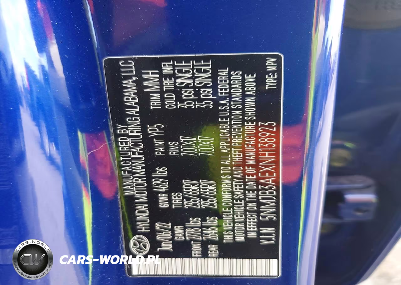 2022 Hyundai Tucson Sel VIN:5NMJB3AEXNH138923 - 14