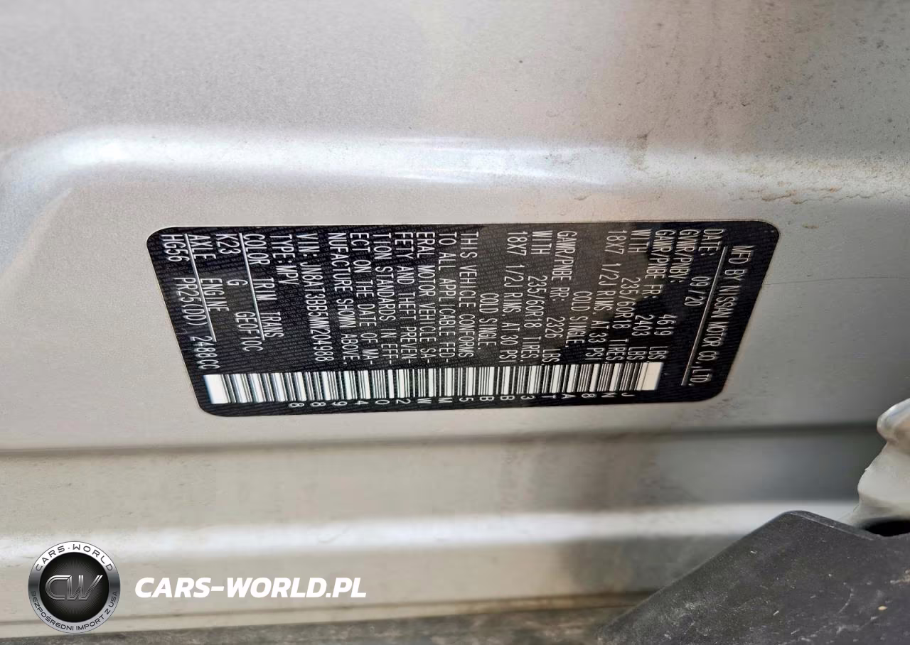 2021 Nissan Rogue Sv VIN:JN8AT3BB5MW204988 - 13