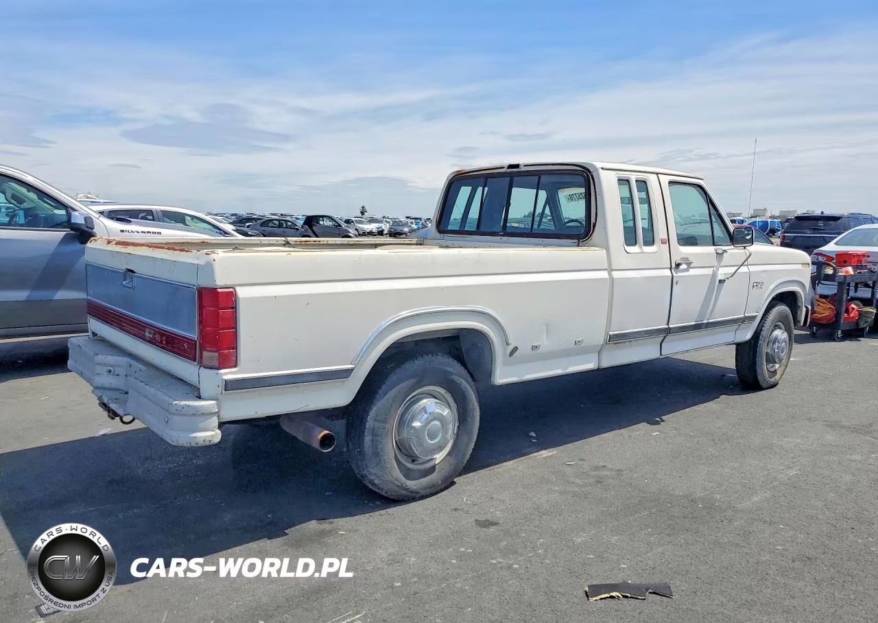 1986 Ford F250 VIN:1FTHX25L6GKB87112 - 3