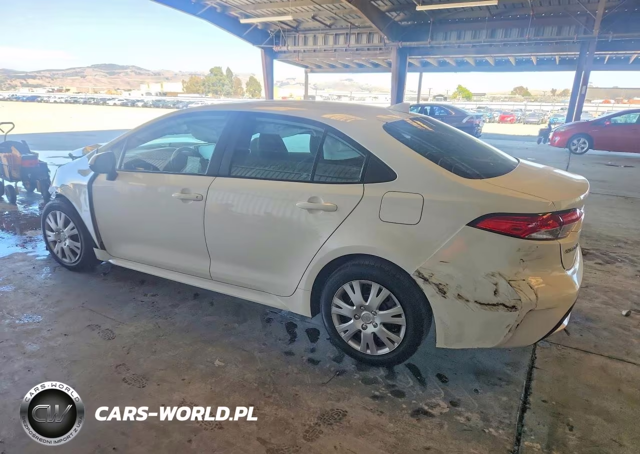 2021 Toyota Corolla Le VIN:5YFEPMAE7MP186957 - 2