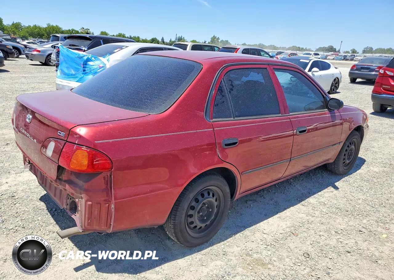 2000 Toyota Corolla Ve VIN:1NXBR12E3YZ350557 - 3