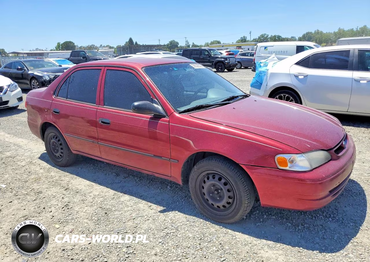 2000 Toyota Corolla Ve VIN:1NXBR12E3YZ350557 - 4