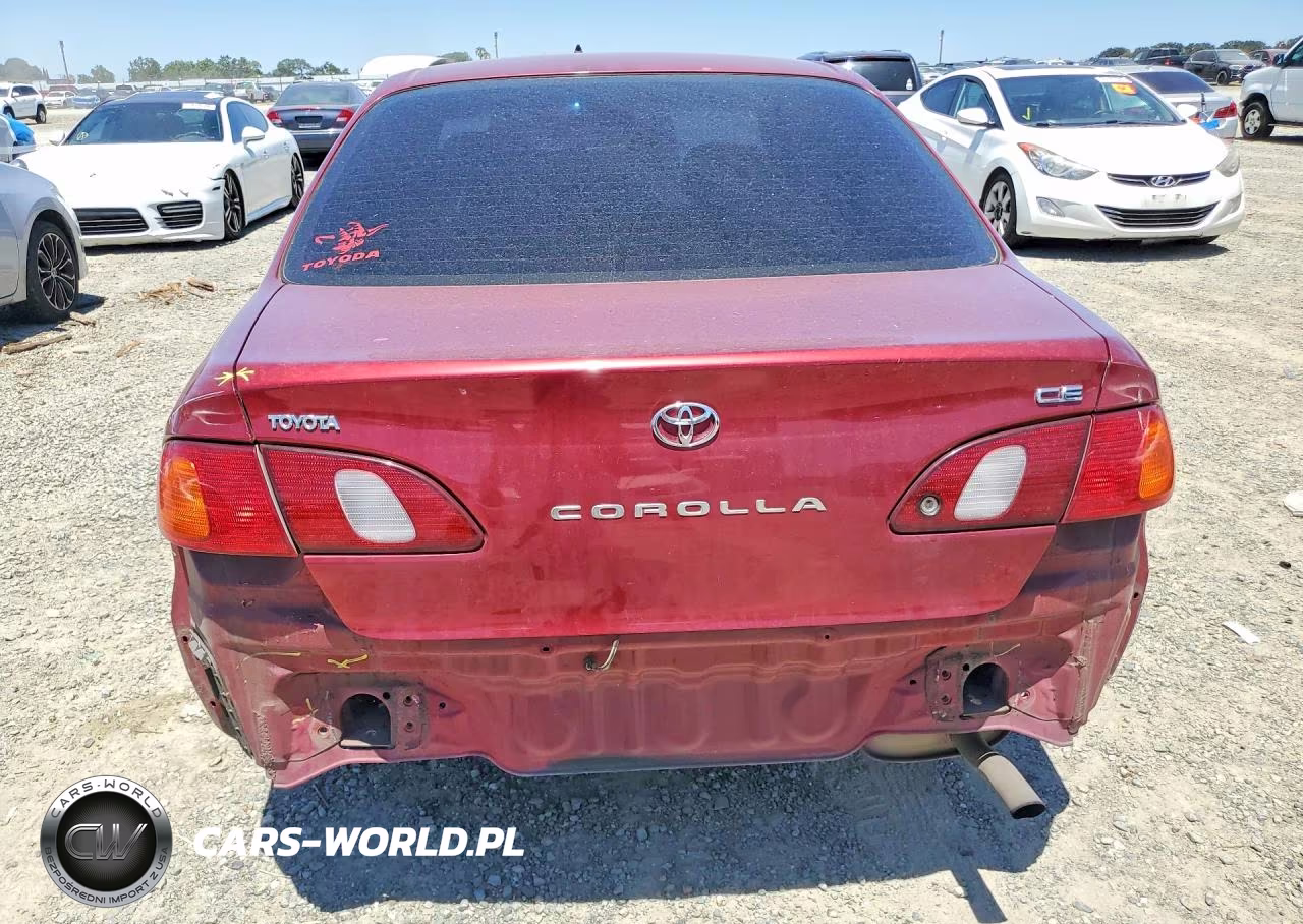 2000 Toyota Corolla Ve VIN:1NXBR12E3YZ350557 - 6