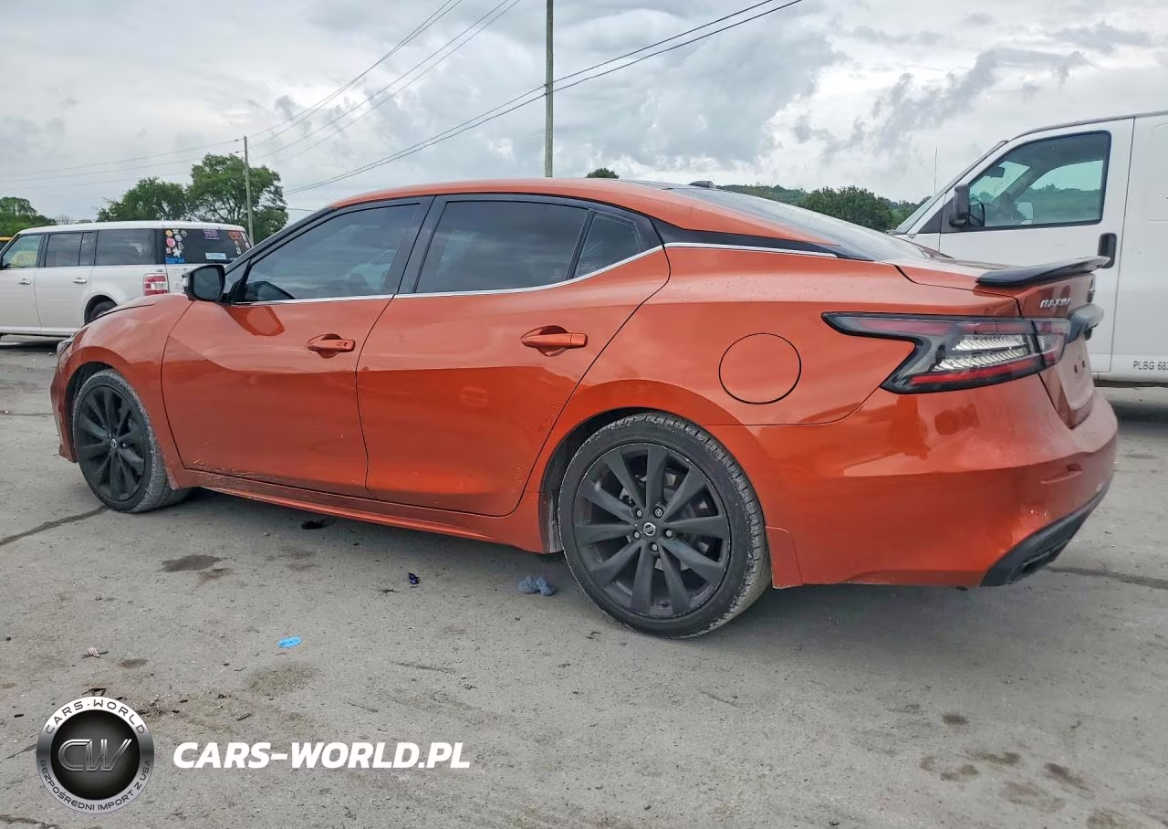 2021 Nissan Maxima Sr VIN:1N4AA6EV2MC510806 - 2