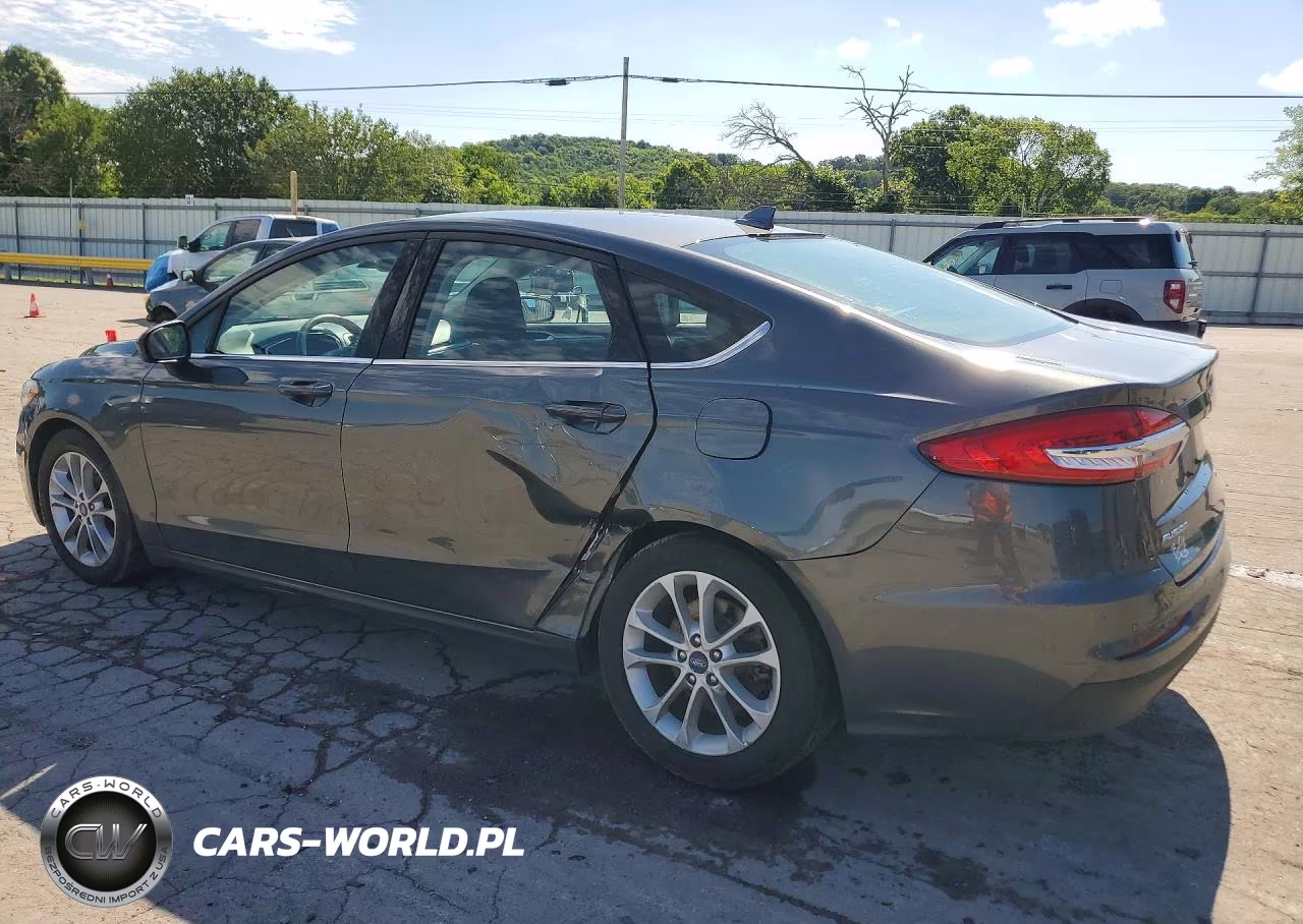 2020 Ford Fusion Se VIN:3FA6P0HD4LR218174 - 2
