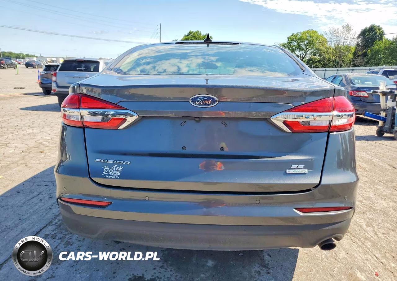 2020 Ford Fusion Se VIN:3FA6P0HD4LR218174 - 6