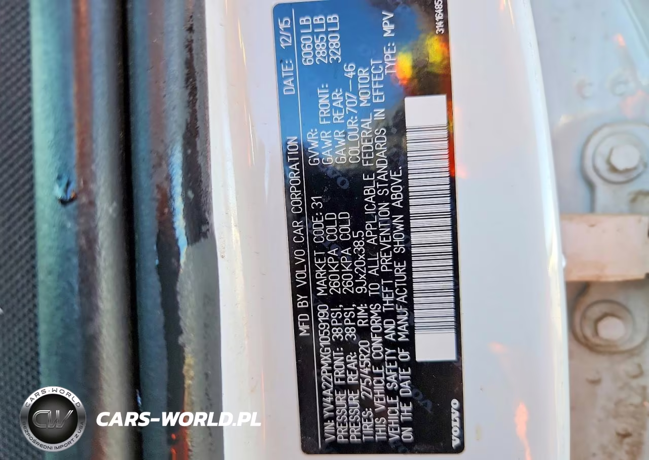2016 Volvo Xc90 T6 VIN:YV4A22PMXG1059190 - 13