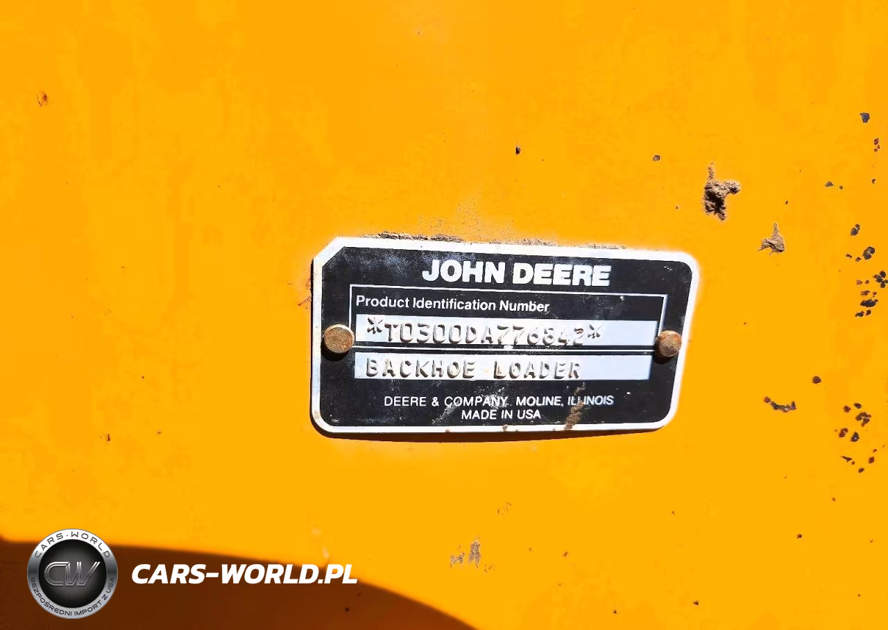 1986 John Deere 300D VIN:T0300DA776842 - 10