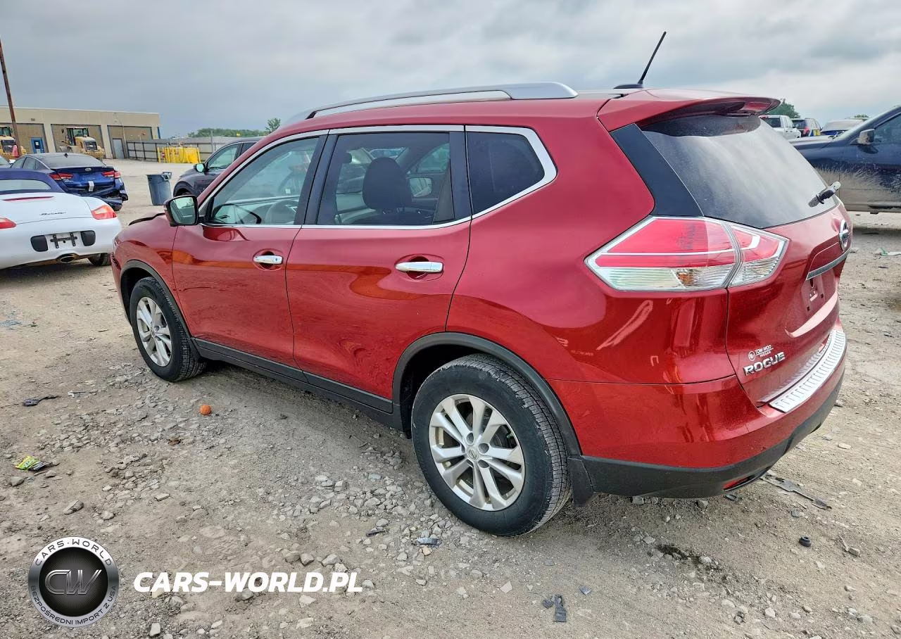 2015 Nissan Rogue Sv VIN:KNMAT2MV2FP509195 - 2