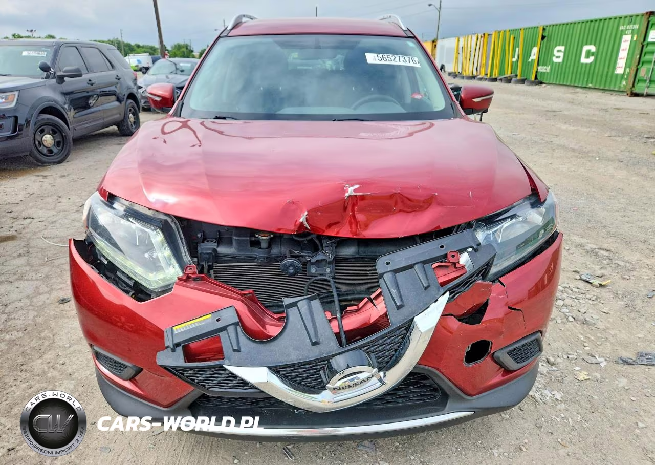 2015 Nissan Rogue Sv VIN:KNMAT2MV2FP509195 - 5
