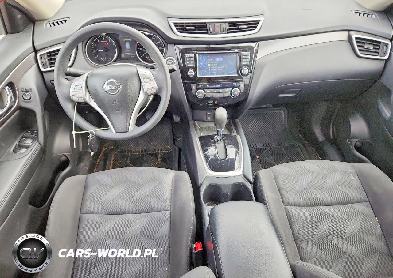 2015 Nissan Rogue Sv VIN:KNMAT2MV2FP509195 - 8