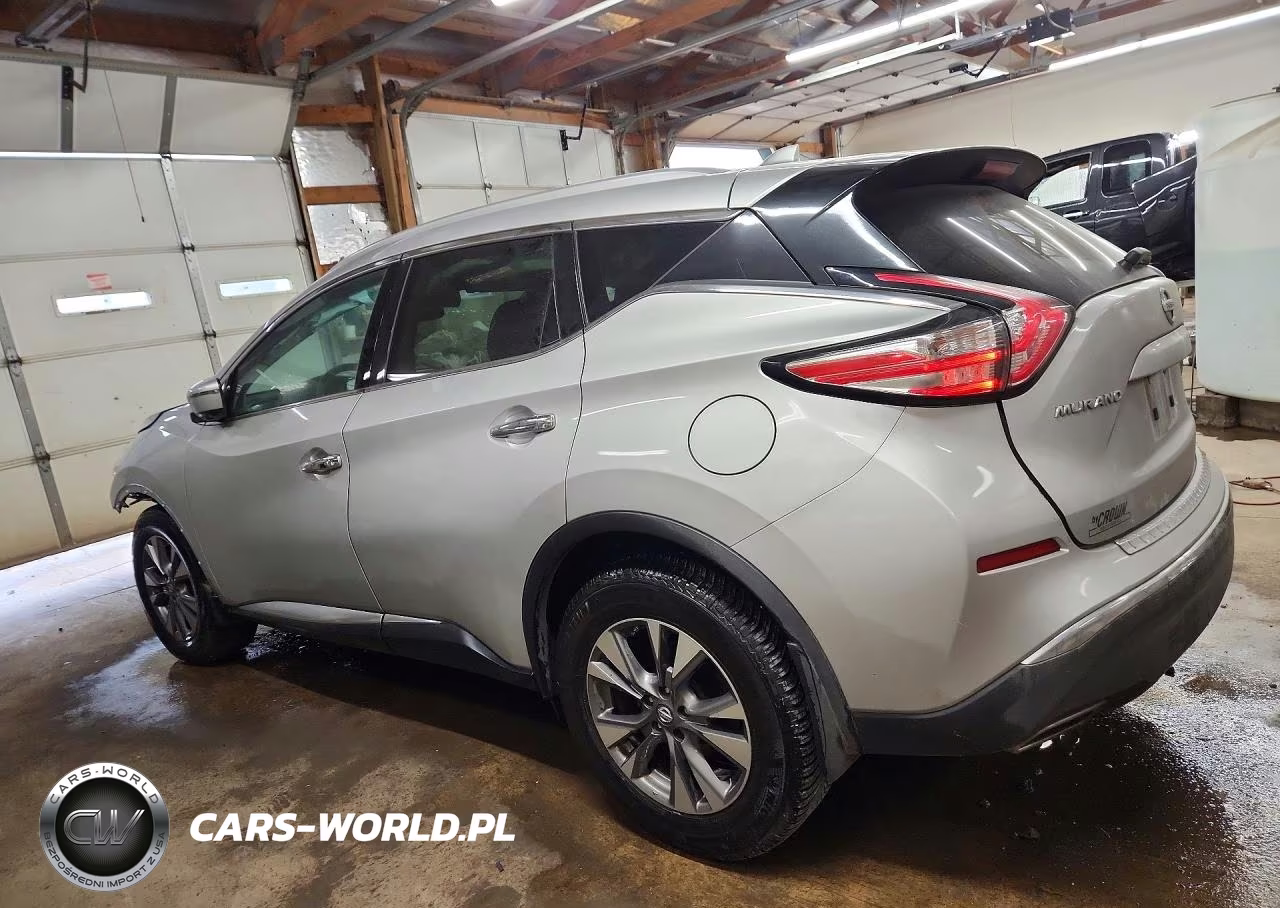 2017 Nissan Murano Sl VIN:5N1AZ2MH4HN135790 - 2