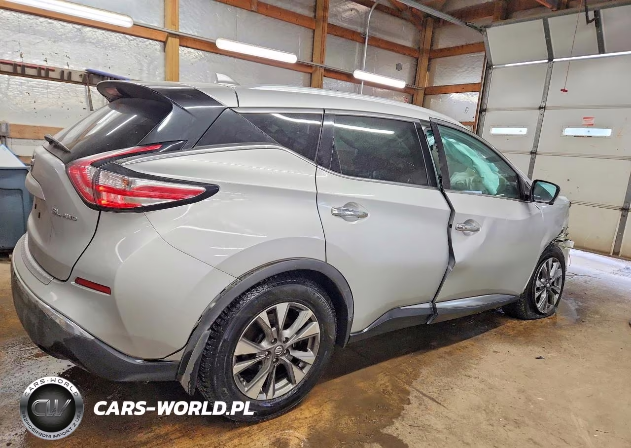 2017 Nissan Murano Sl VIN:5N1AZ2MH4HN135790 - 3