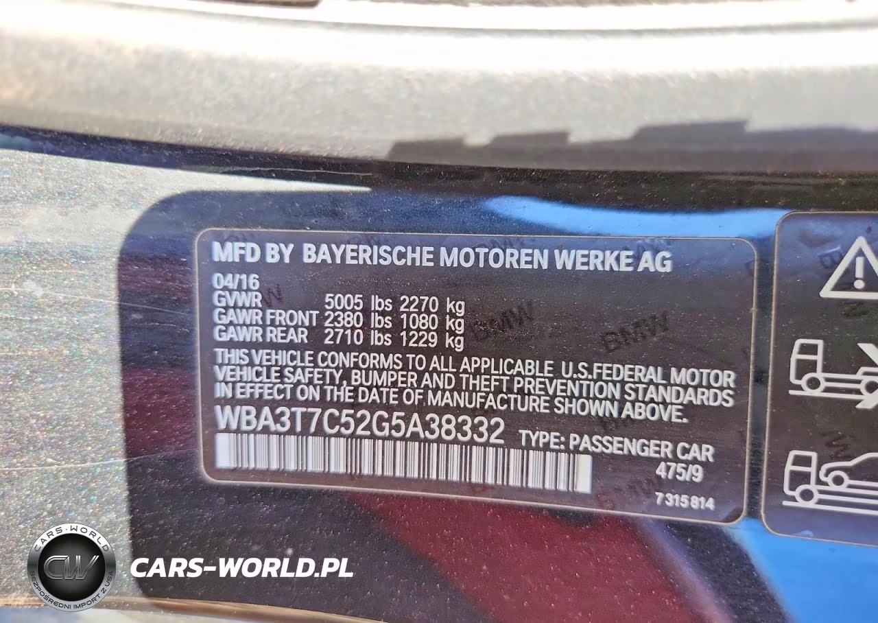 2016 BMW 435 Xi VIN:WBA3T7C52G5A38332 - 13