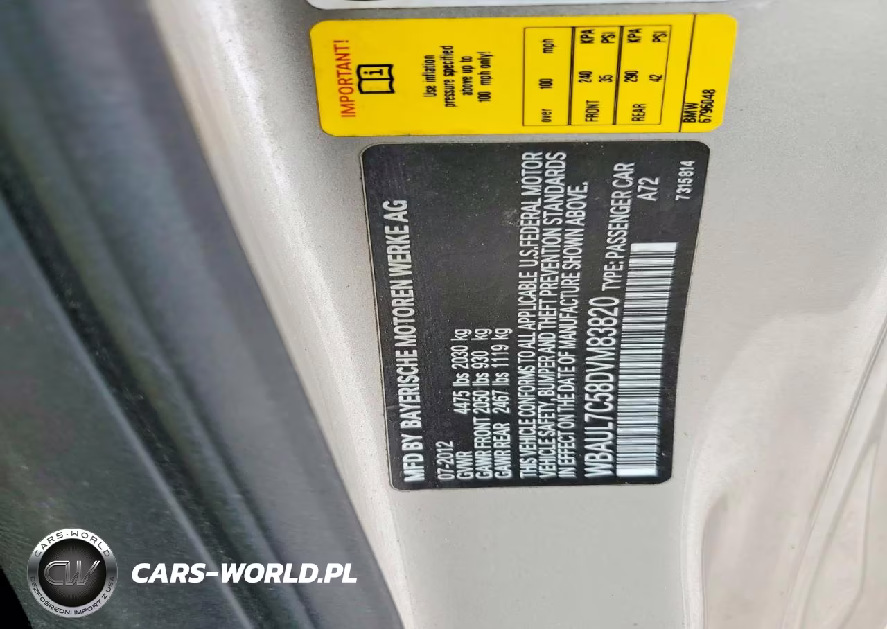 2013 BMW 128 I VIN:WBAUL7C58DVM83820 - 13