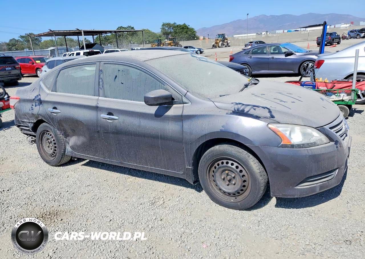 2014 Nissan Sentra Sv VIN:3N1AB7AP9EY231806 - 4