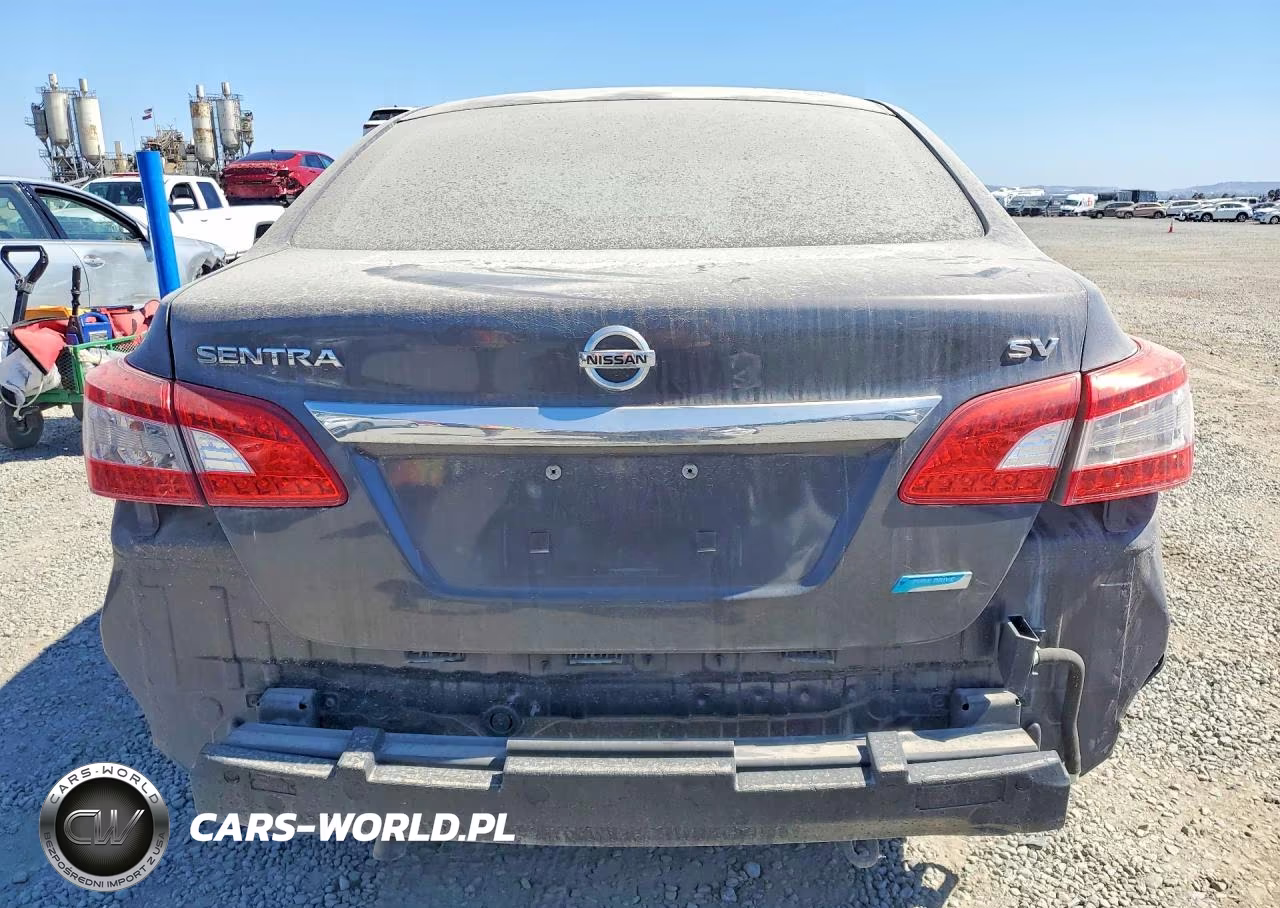2014 Nissan Sentra Sv VIN:3N1AB7AP9EY231806 - 6