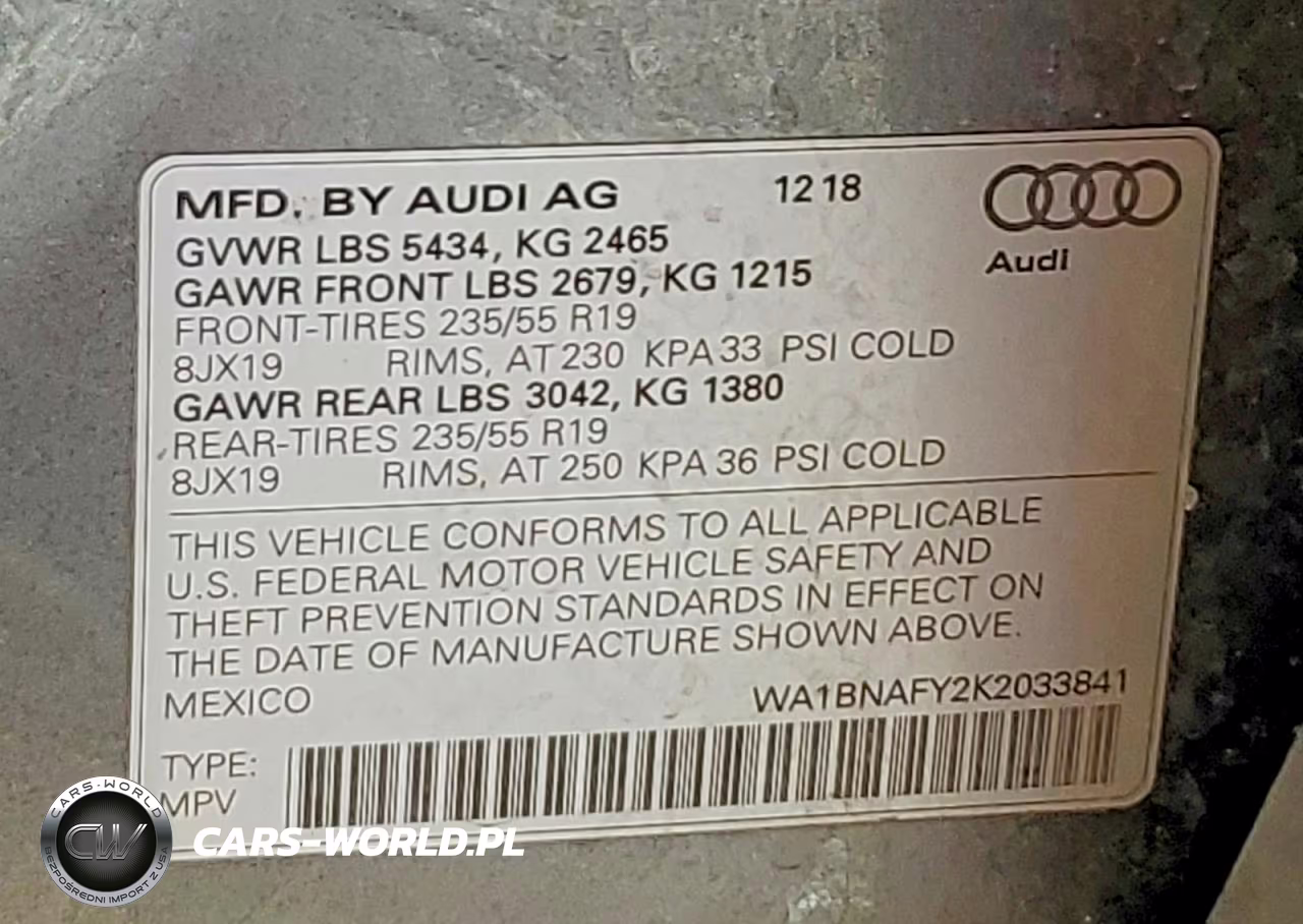 2019 Audi Q5 Premium Plus VIN:WA1BNAFY2K2033841 - 13