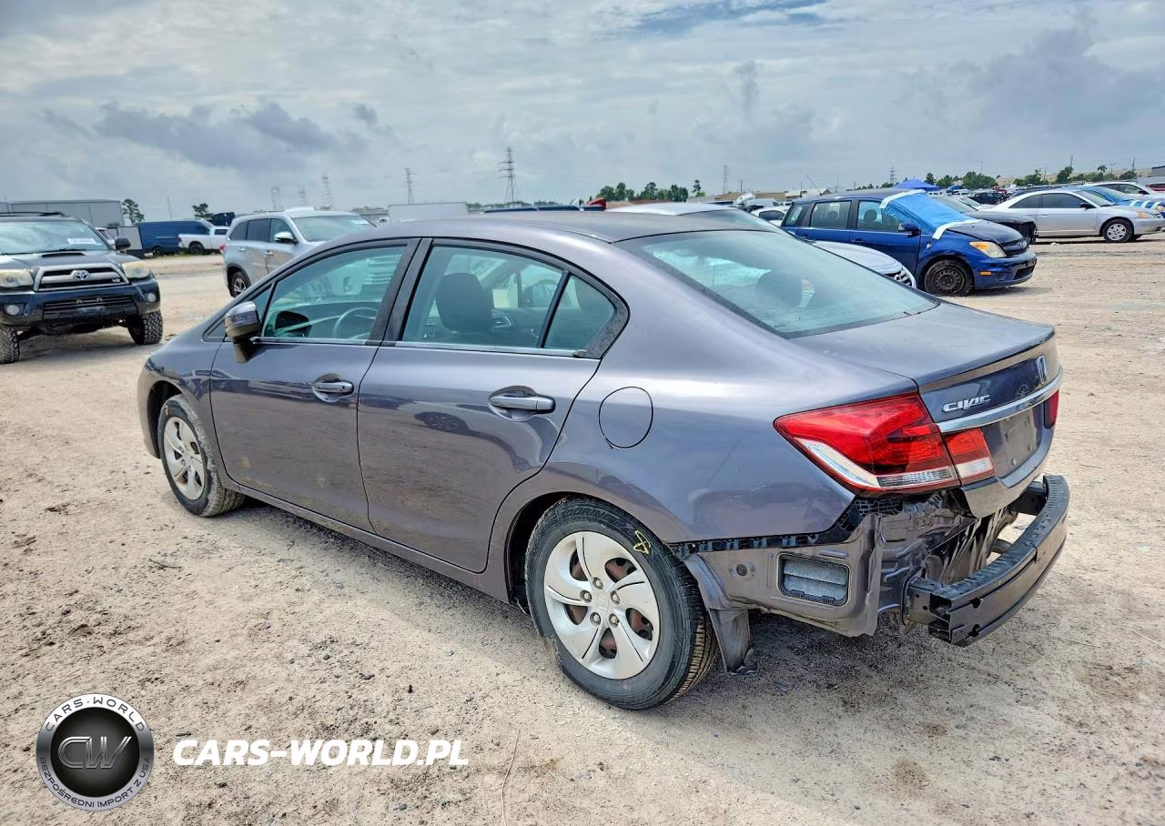 2015 Honda Civic Lx VIN:19XFB2F51FE120442 - 2