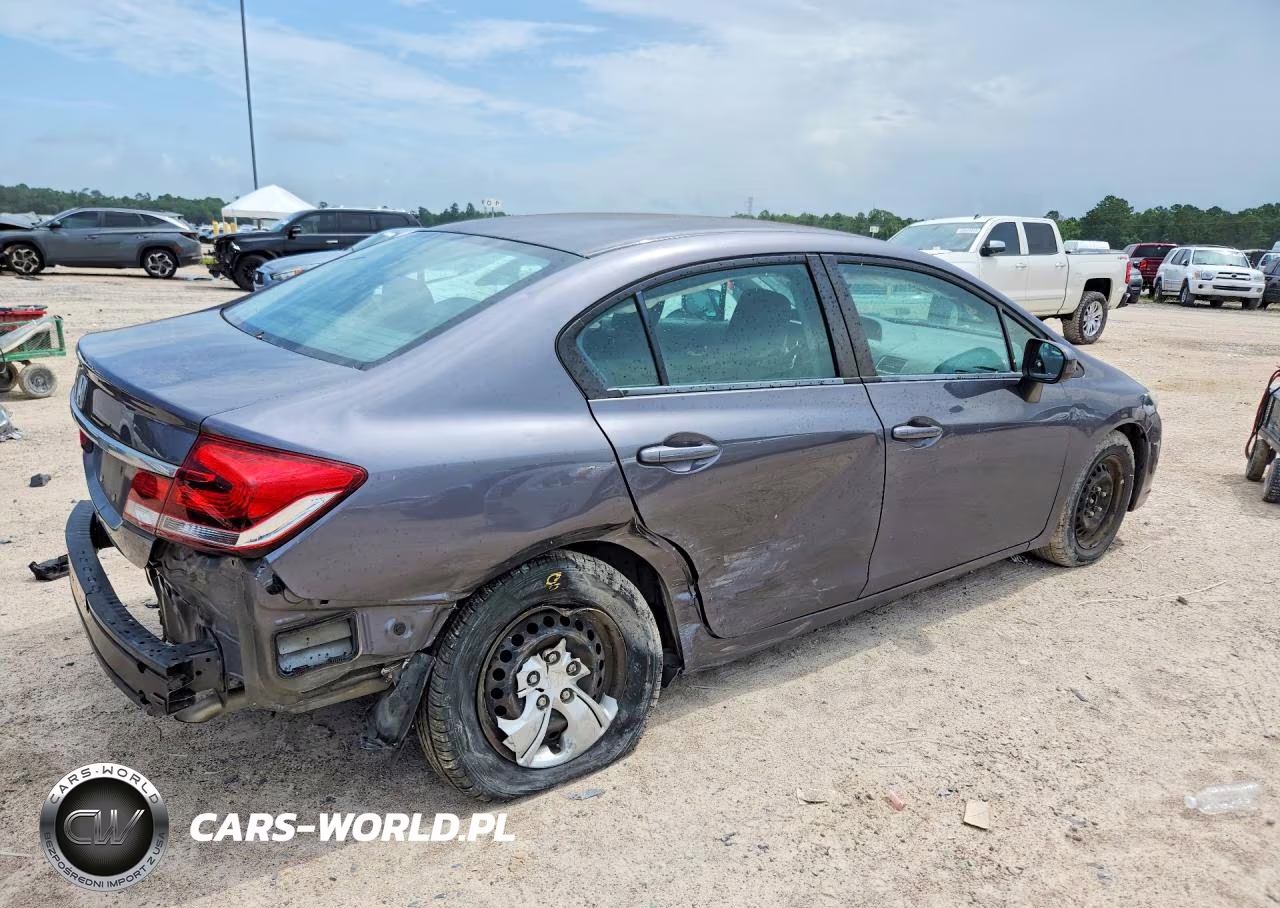 2015 Honda Civic Lx VIN:19XFB2F51FE120442 - 3