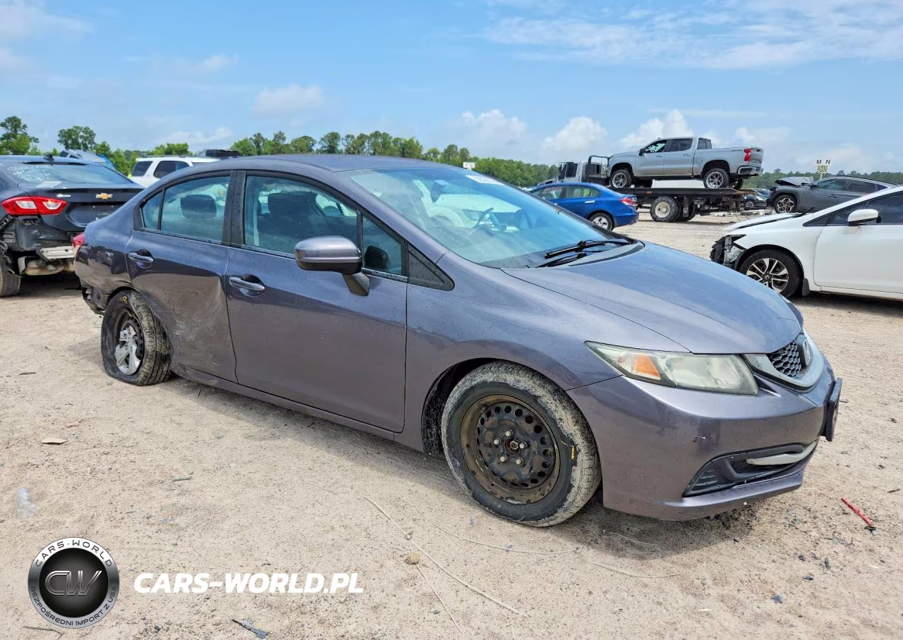 2015 Honda Civic Lx VIN:19XFB2F51FE120442 - 4
