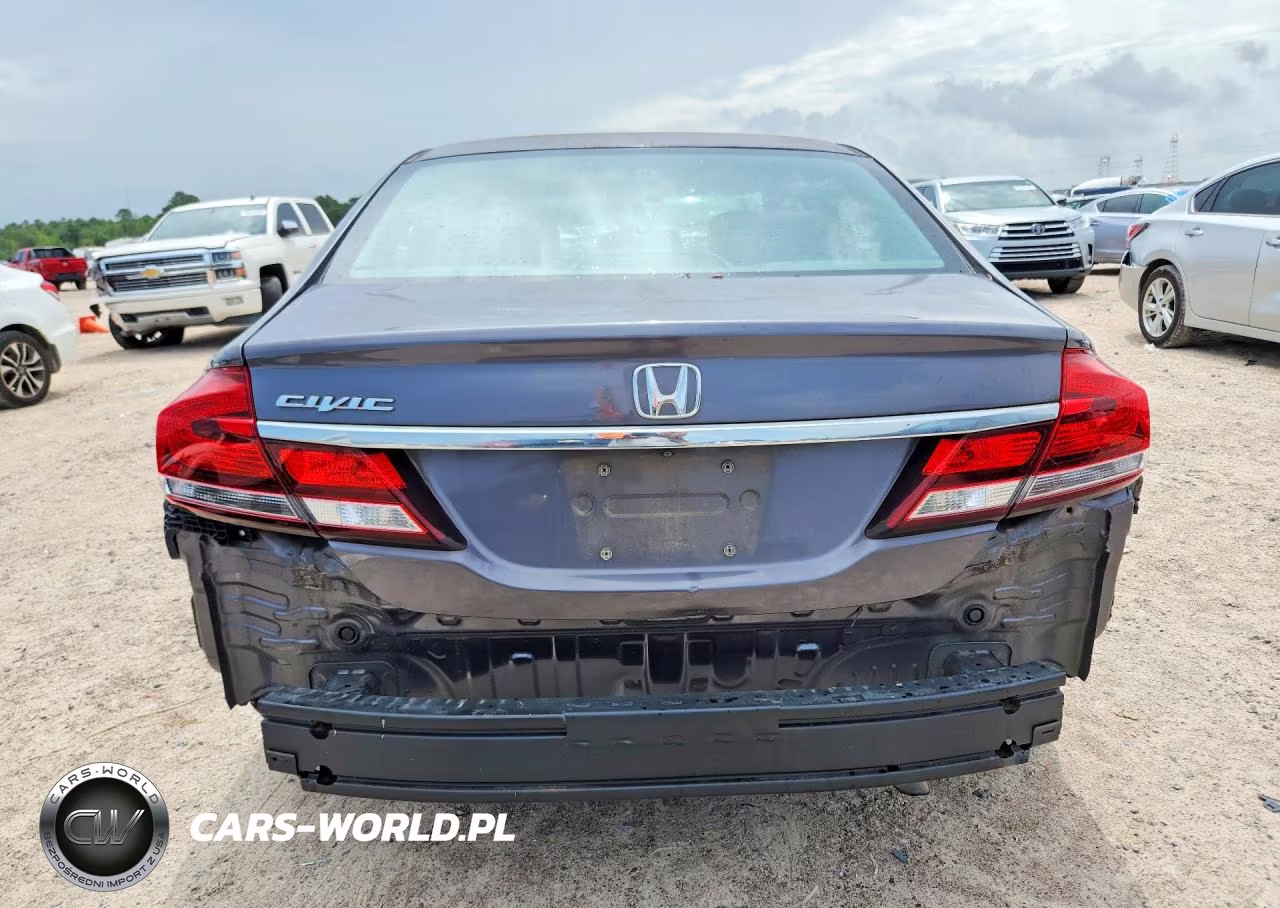 2015 Honda Civic Lx VIN:19XFB2F51FE120442 - 6