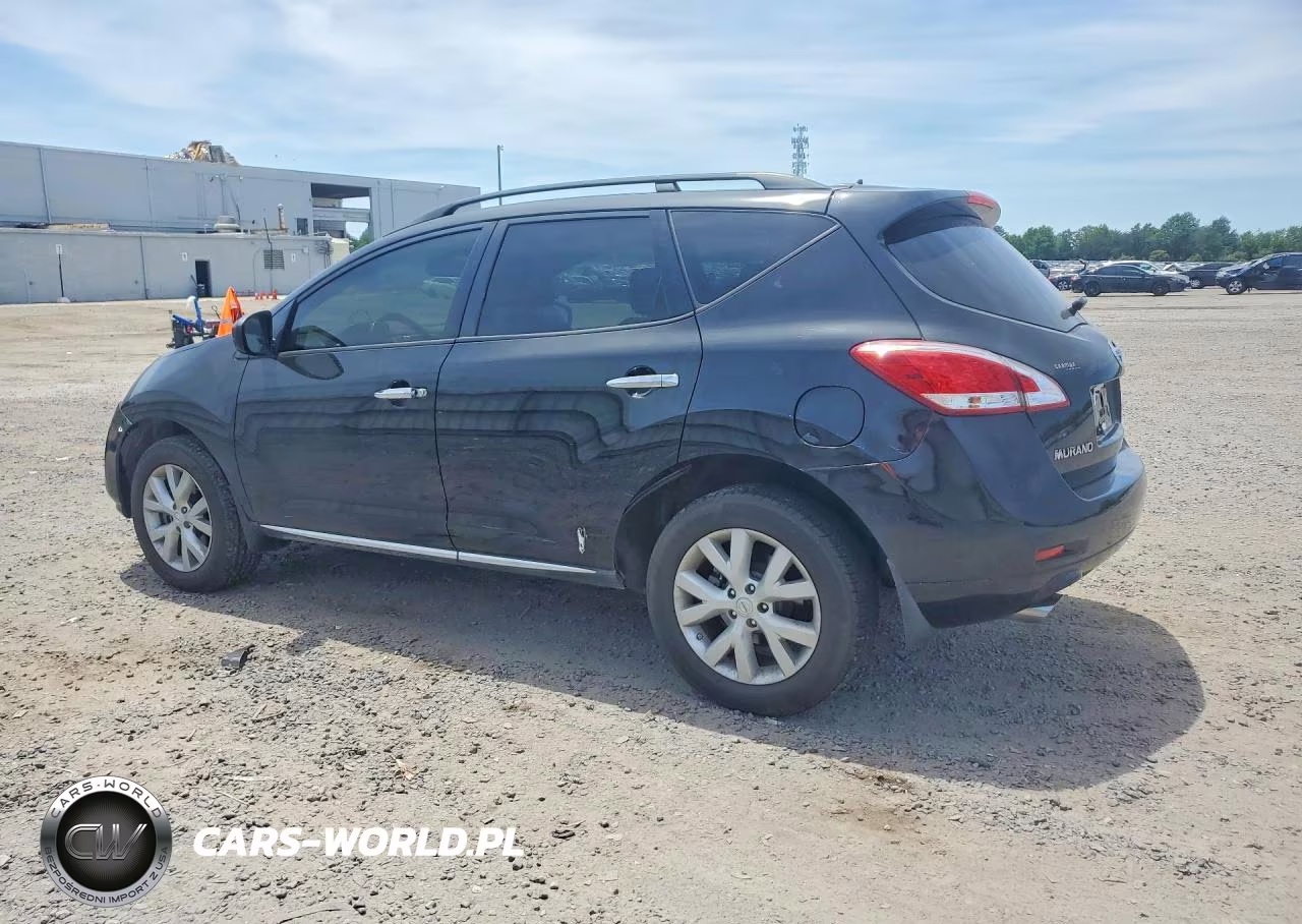 2014 Nissan Murano Sl VIN:JN8AZ1MWXEW517233 - 2