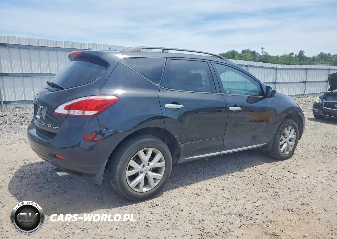 2014 Nissan Murano Sl VIN:JN8AZ1MWXEW517233 - 3
