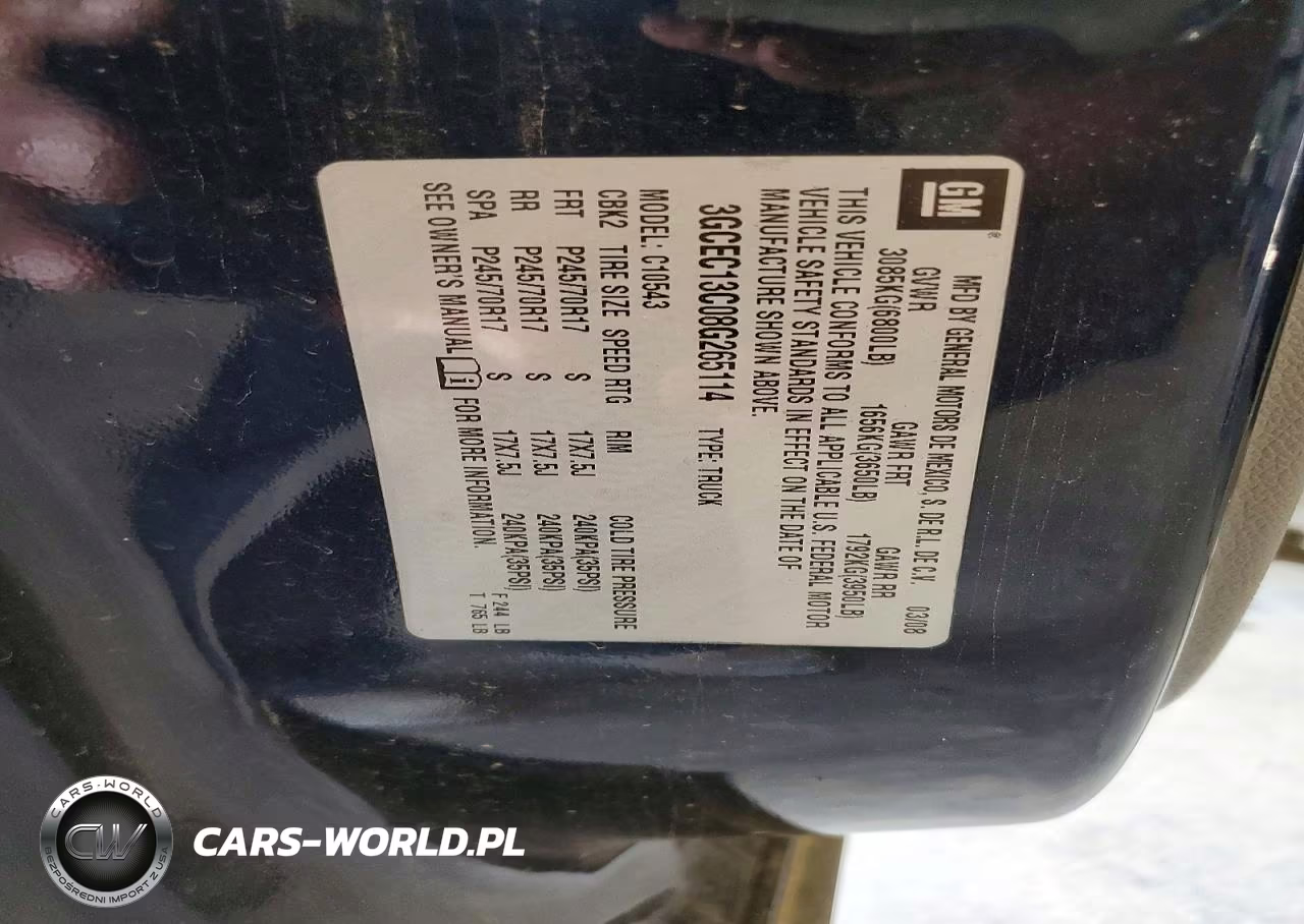 2008 Chevrolet Silverado C1500 VIN:3GCEC13C08G265114 - 12
