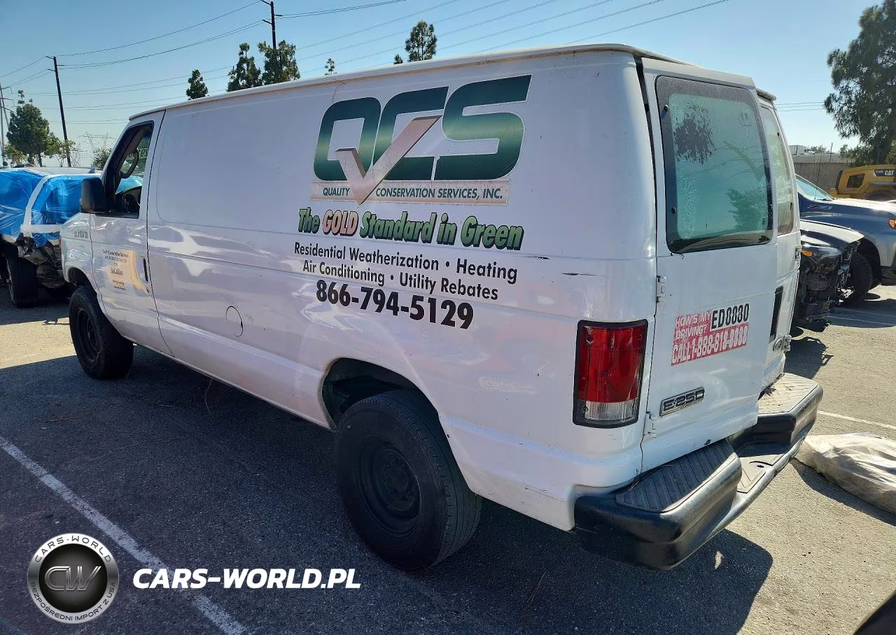 2008 Ford Econoline E250 Van VIN:1FTNE24L28DB32298 - 2