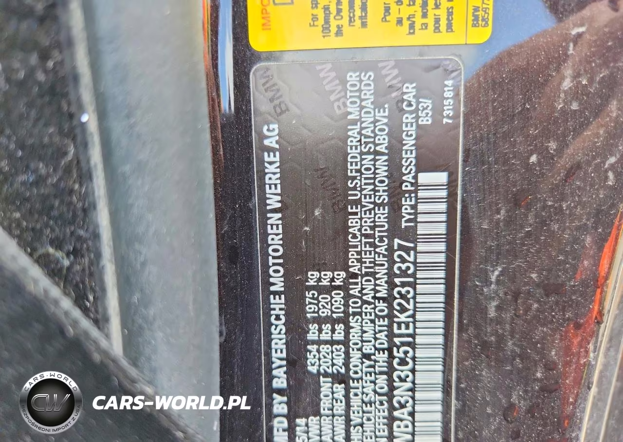 2014 BMW 428 I VIN:WBA3N3C51EK231327 - 13