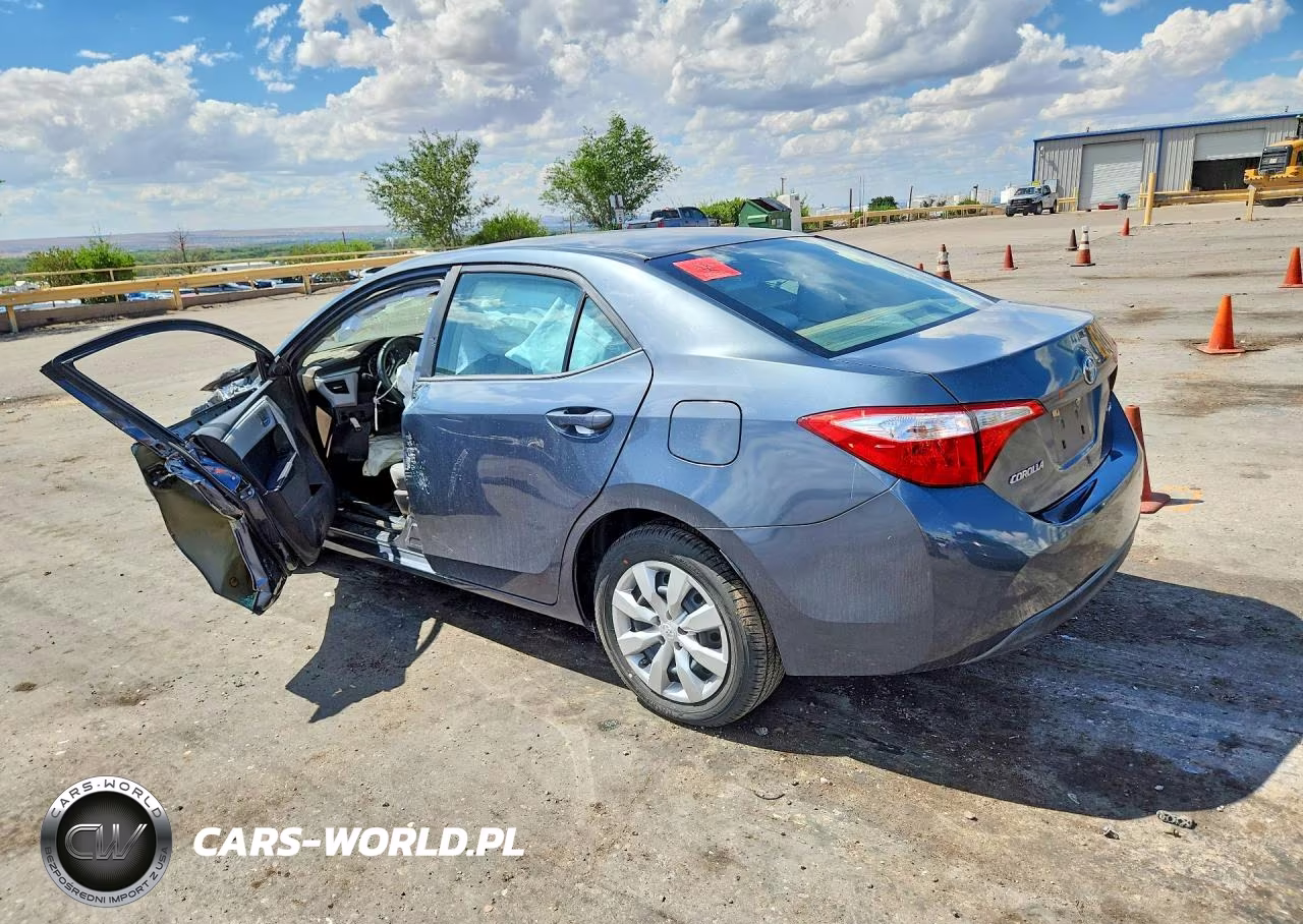 2015 Toyota Corolla Le VIN:5YFBURHEXFP338098 - 2