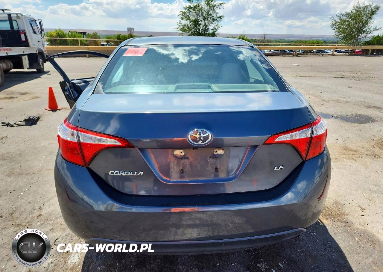 2015 Toyota Corolla Le VIN:5YFBURHEXFP338098 - 6