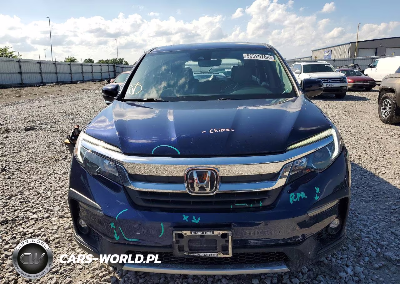 2019 Honda Pilot Exl VIN:5FNYF6H56KB038633 - 5
