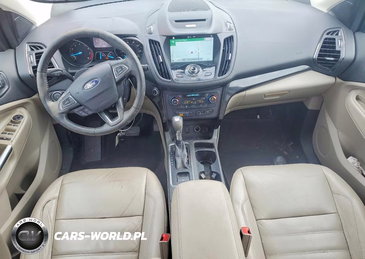 2017 Ford Escape Titanium VIN:1FMCU0JD8HUE02075 - 8