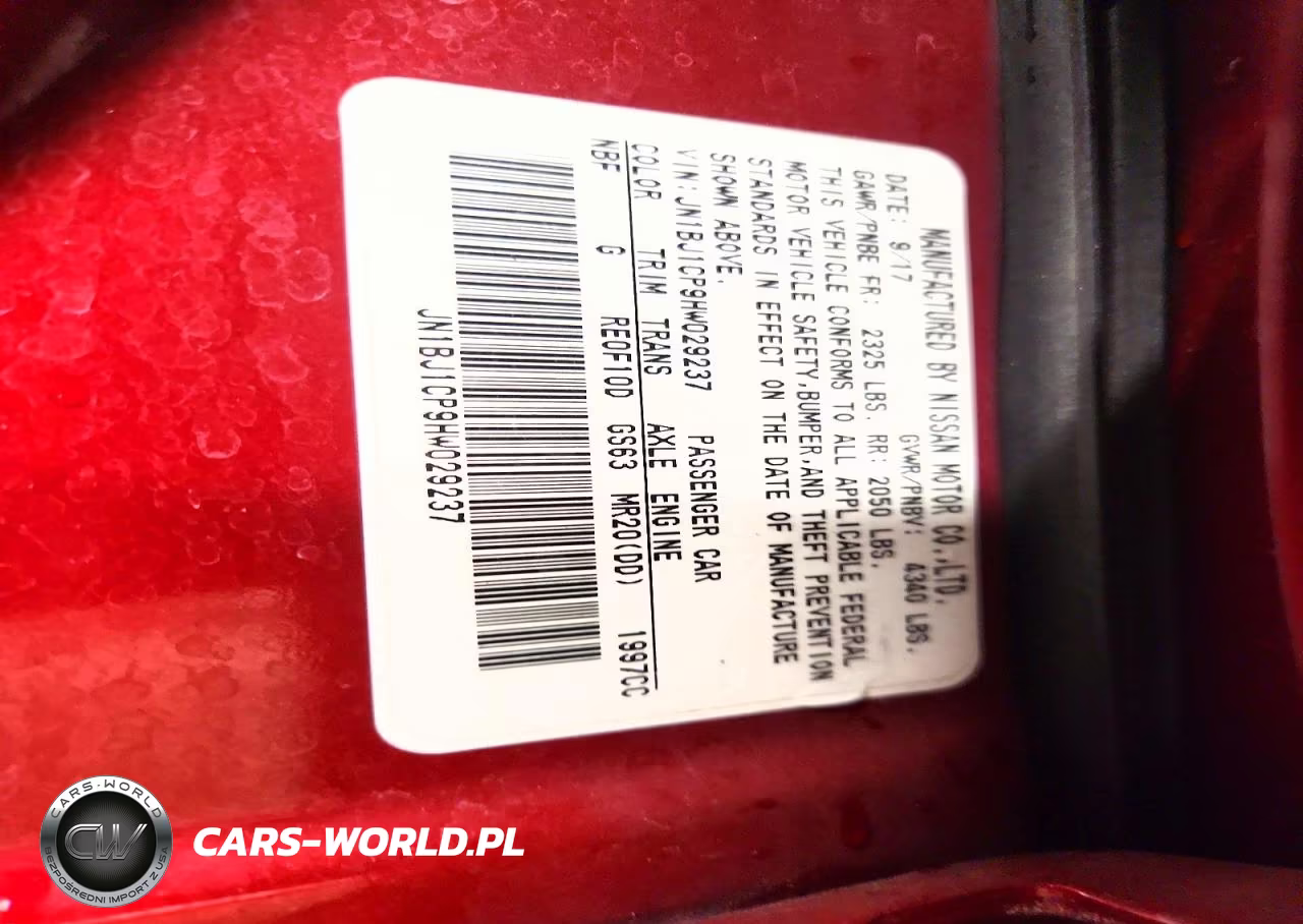 2017 Nissan Rogue Sport S VIN:JN1BJ1CP9HW029237 - 14