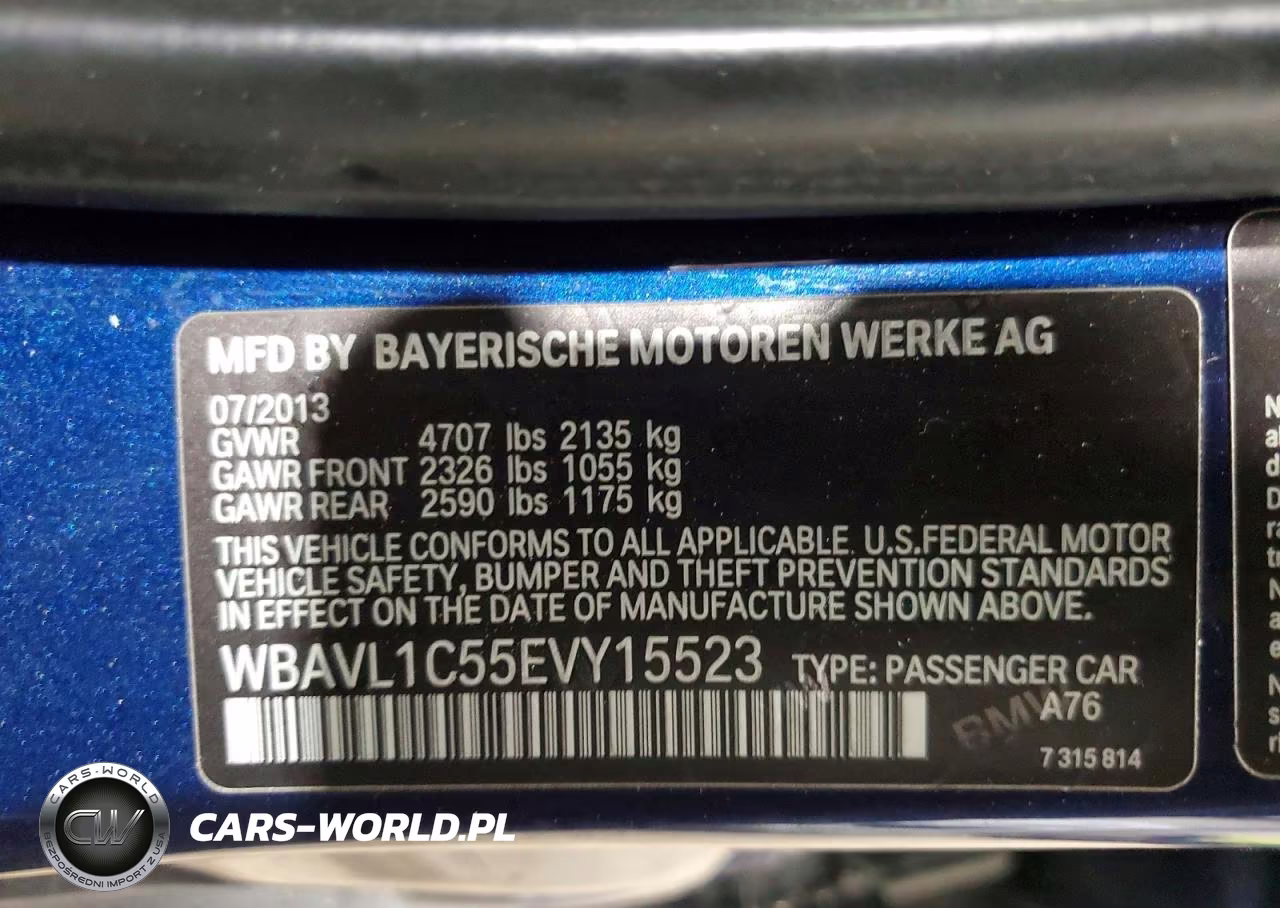 2014 BMW X1 xDrive28I VIN:WBAVL1C55EVY15523 - 12