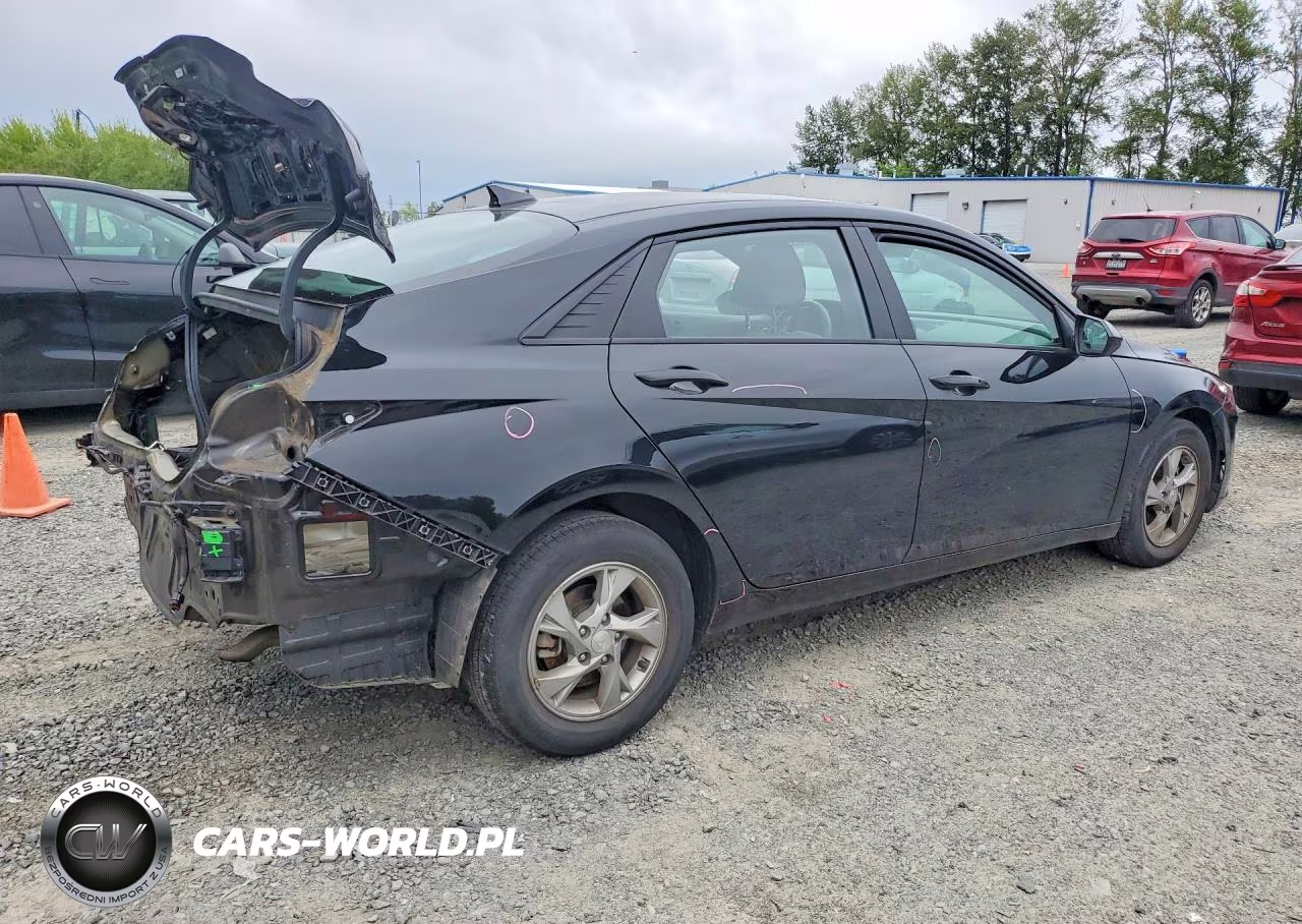 2022 Hyundai Elantra Se VIN:KMHLL4AG5NU309417 - 3