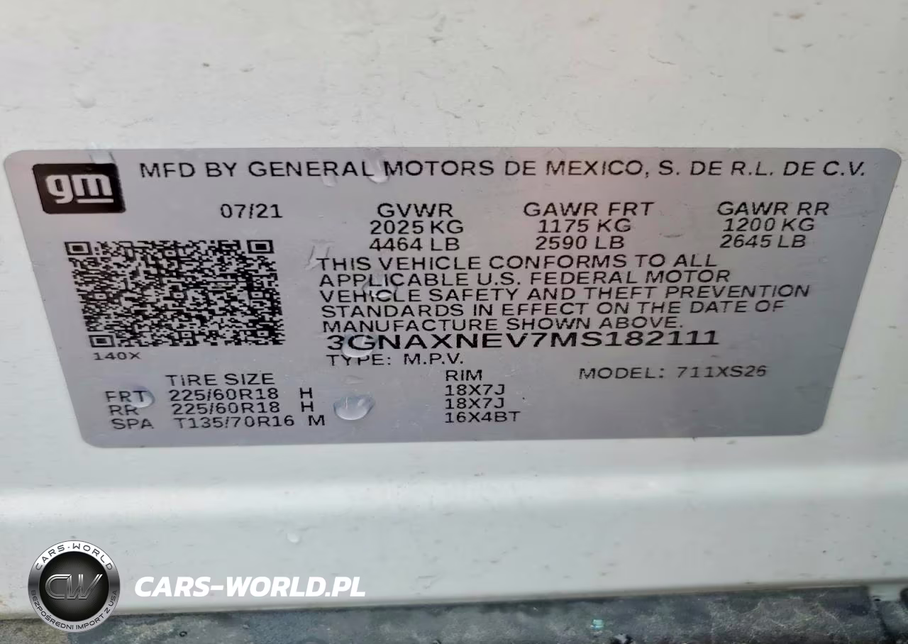 2021 Chevrolet Equinox Premier VIN:3GNAXNEV7MS182111 - 14