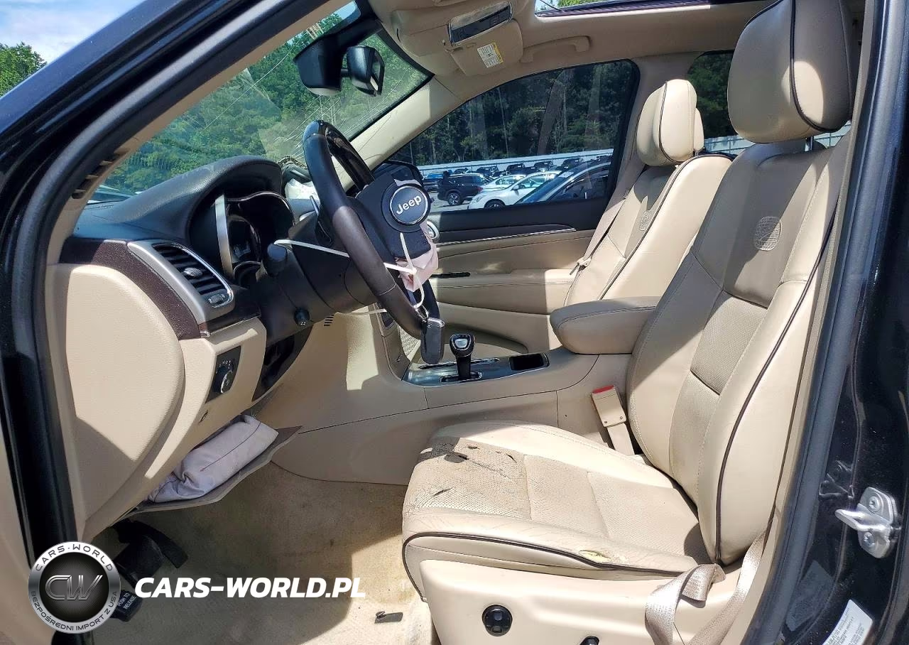 2015 Jeep Grand Cherokee Overland VIN:1C4RJECG3FC856930 - 7