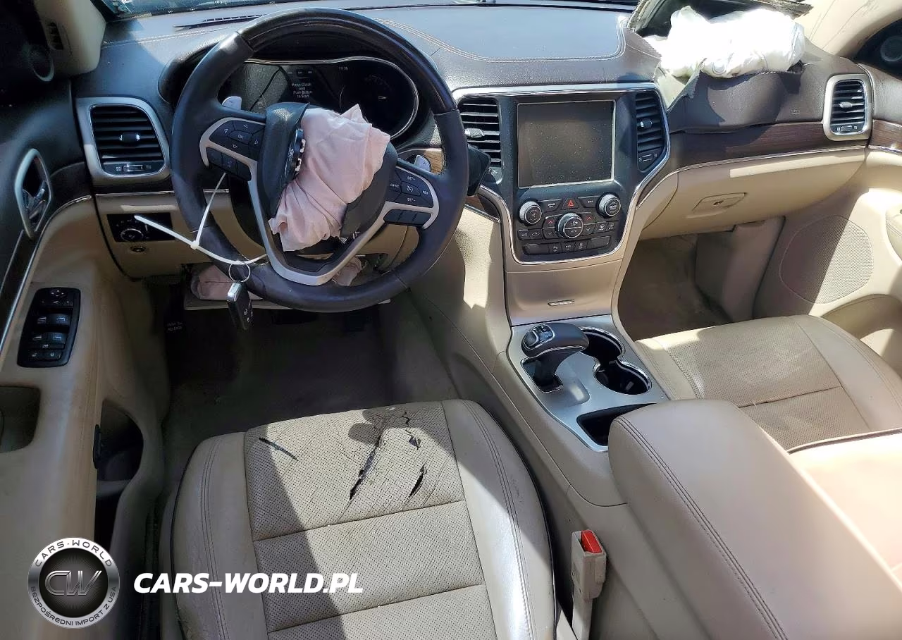 2015 Jeep Grand Cherokee Overland VIN:1C4RJECG3FC856930 - 8