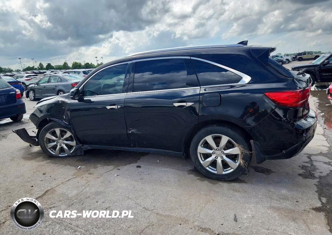 2016 Acura Mdx Advance VIN:5FRYD4H97GB002789 - 2