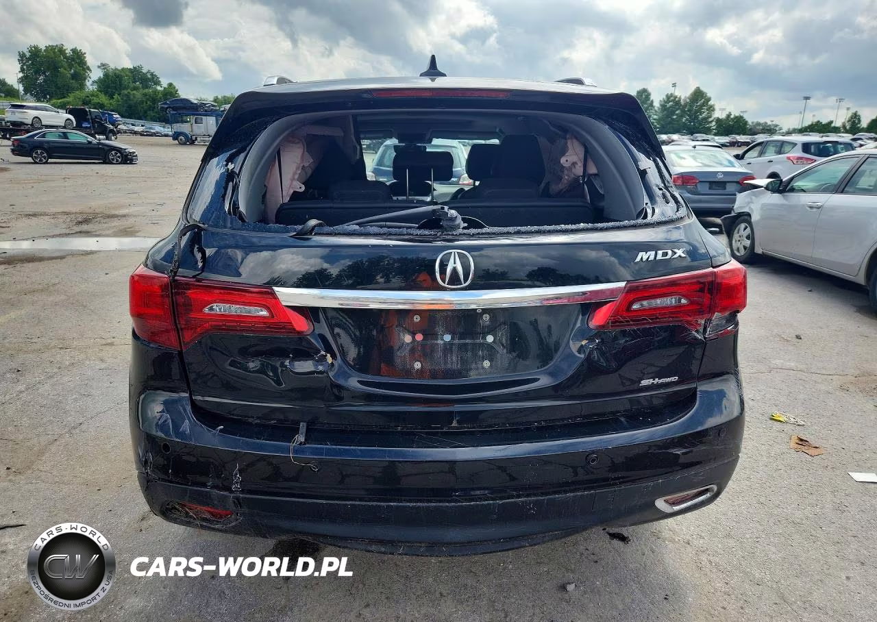 2016 Acura Mdx Advance VIN:5FRYD4H97GB002789 - 6